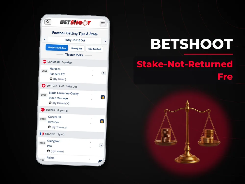 BetShoot - Stake-Not-Returned Fre