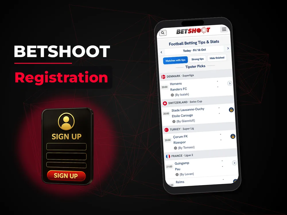 BetShoot - Registration