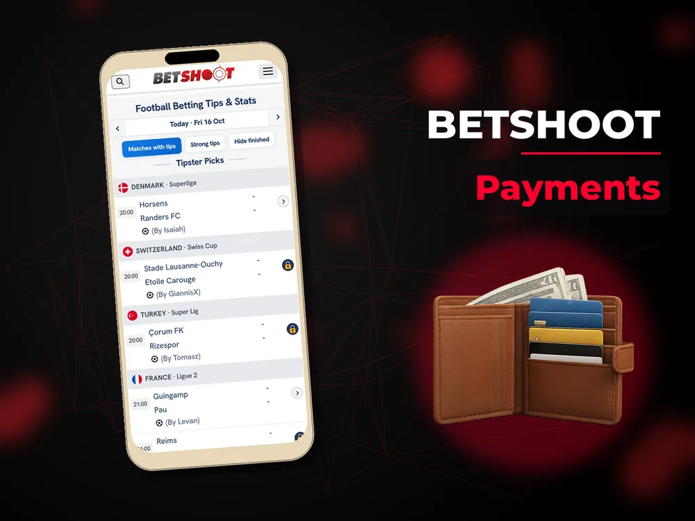 BetShoot - Payments